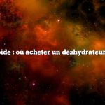 Réponse rapide : où acheter un déshydrateur alimentaire